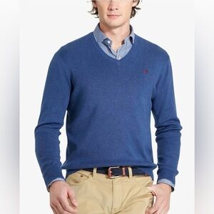 Polo Ralph Lauren Pima Cotton V-neck Sweater